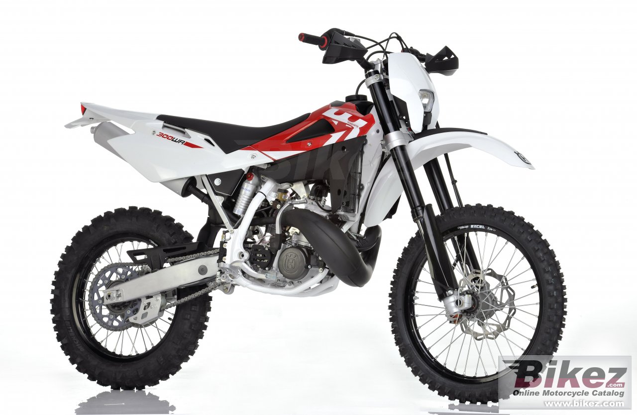 Big Husqvarna wr300 picture and wallpaper from Bikez.com